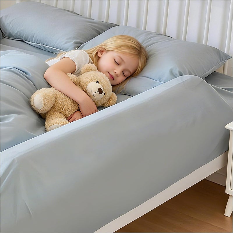 LVYSHOW Waterproof Bed Bumper for Toddler, Soft Baby Foam Rail for Full, Queen, Twin, King Size Bed, Green, 1 Pack - Image 2